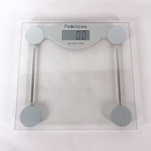 Peachtree Weight Scale Weighing Glass Digital Stainless Steel Model GS-150 Works